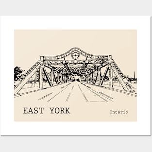 East York Ontario Posters and Art